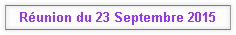 Réunion du 23 Septembre 2015